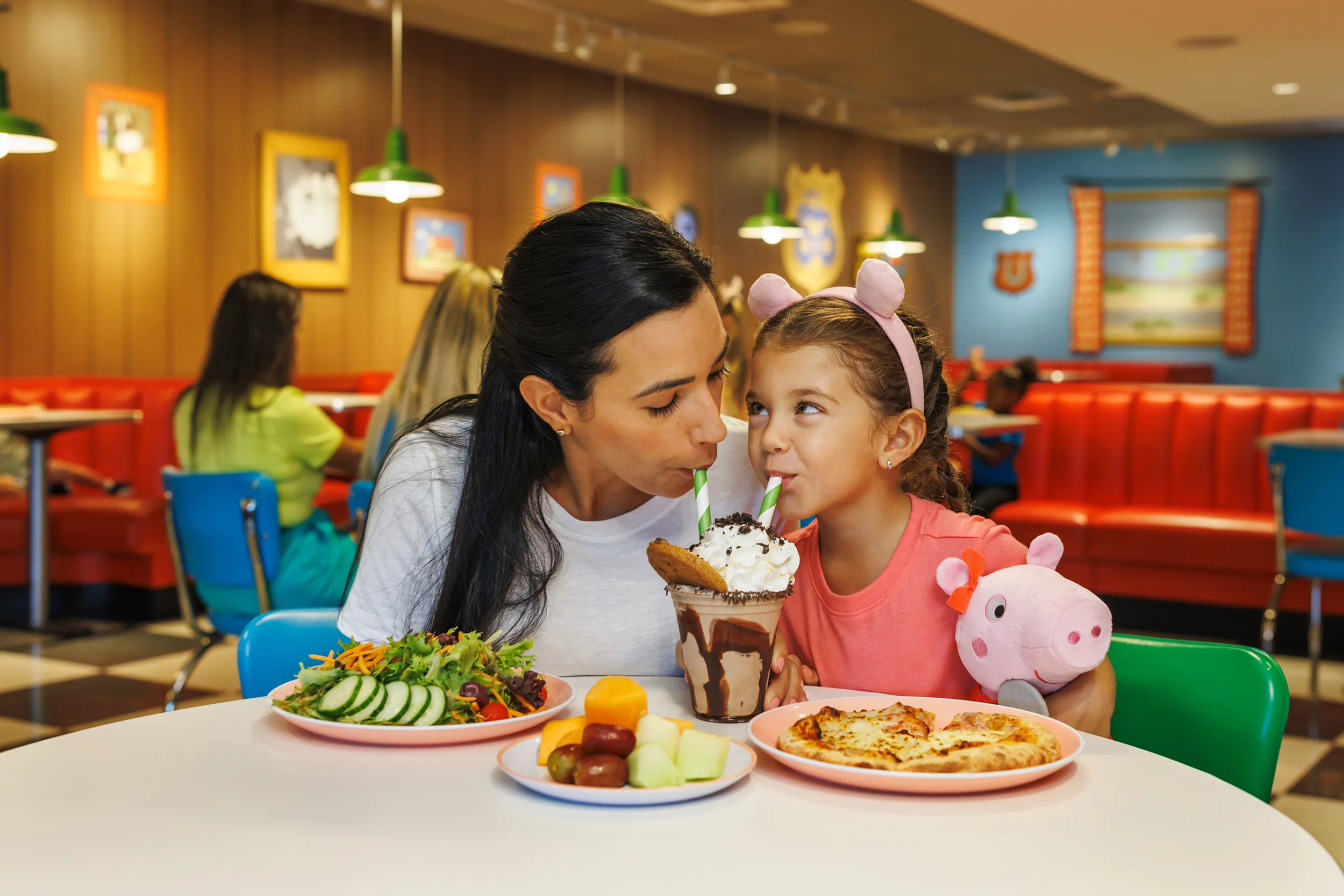 Dining at Peppa Pig Theme Park